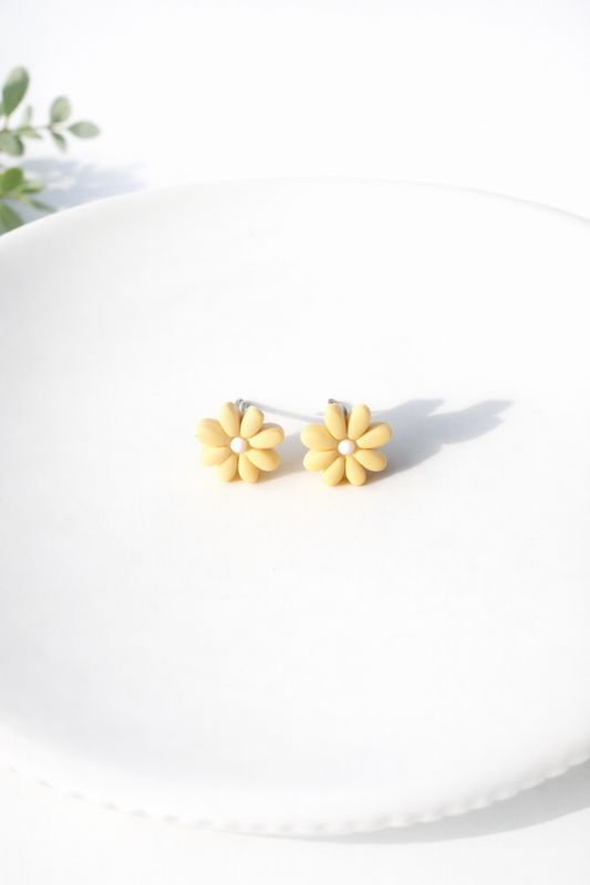 Sunlit Petal Studs