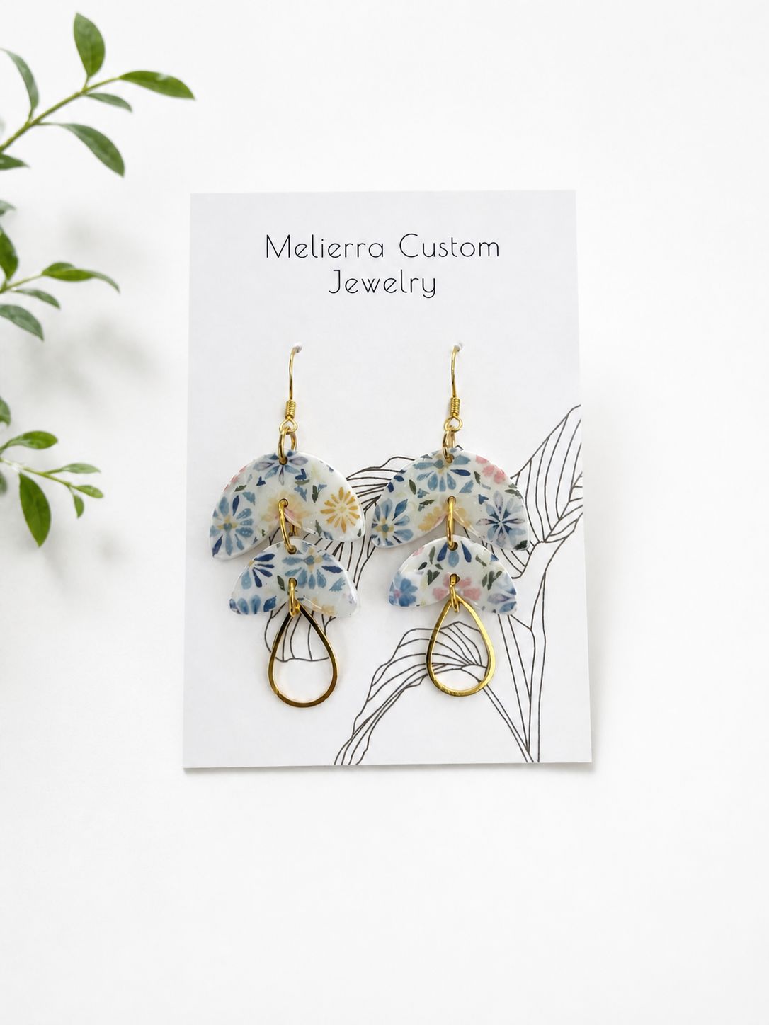 Bloom Cascade Dangles