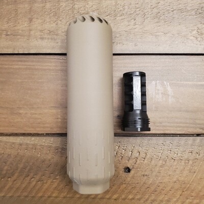 Huxwrx Flow 7.62 TI FDE W/Muzzle Break