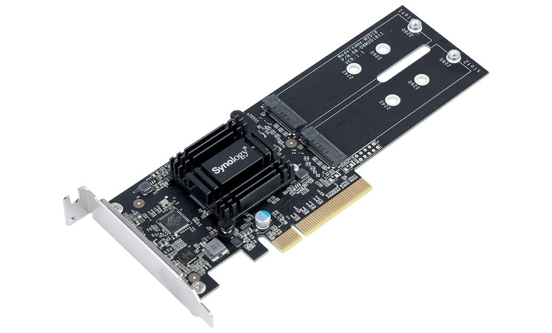 Synology Dual M.2 SSD adapter card M2D18
