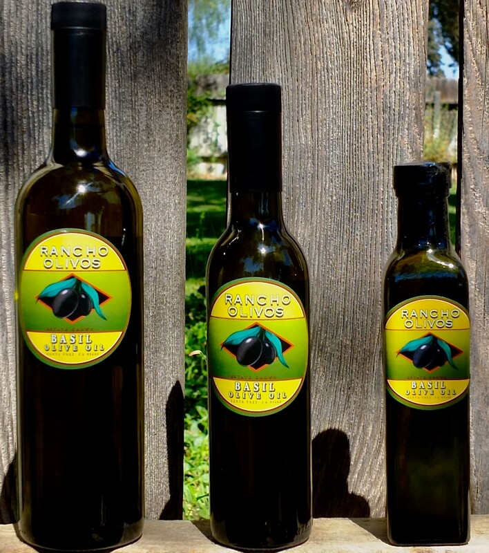 Basil Flavored Extra Virgin Olive Oil