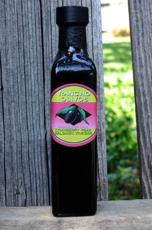 Cranberry - Pear Flavored Balsamic Vinegar