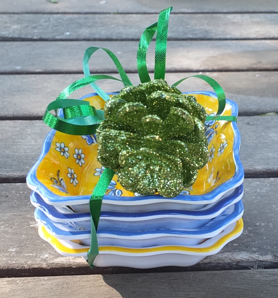 Italian Style Melamine Dipping Dishes