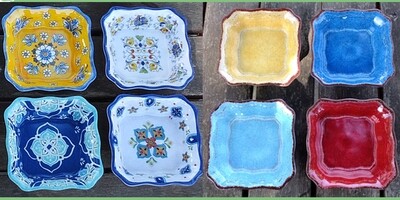 Italian Style Melamine Dipping Dishes
