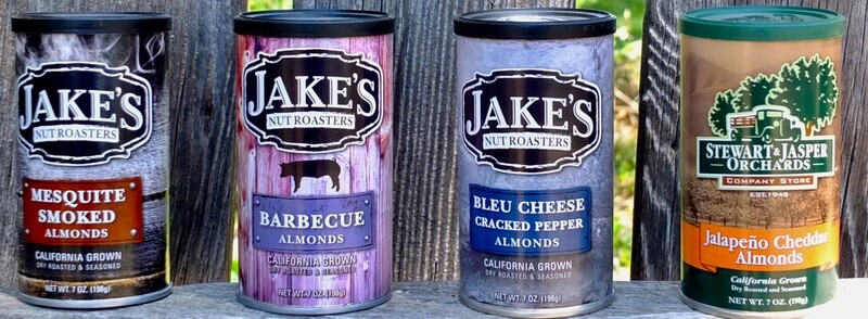 Stewart &amp; Jasper Jake&#39;s Flavored Almonds