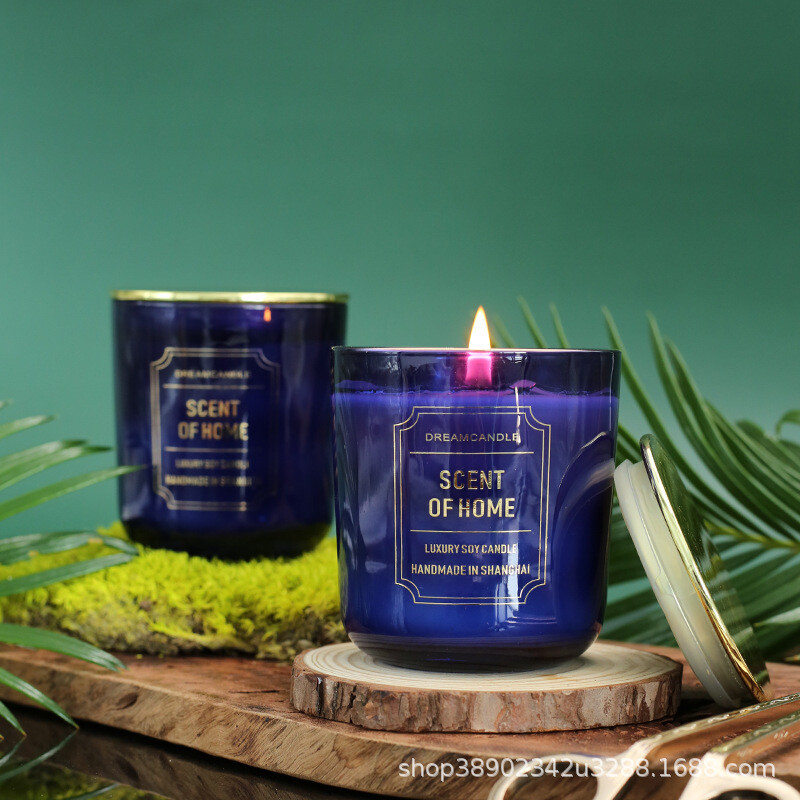 Elegancy Luxury Essential Oil Aromatherapy Candle Gift Box - Soy Wax Candle