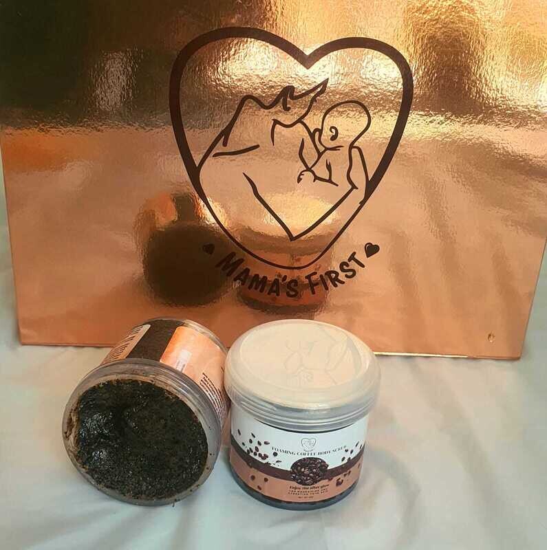 Mama&#39;s First Foaming Coffee Body Scrub