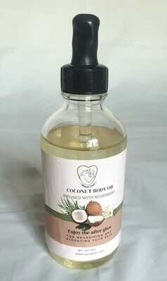 Mama&#39;s First Coconut Body Oil infused with Rosemary