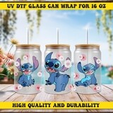 Cartoon Design UV DTF Ready To Apply for 16oz