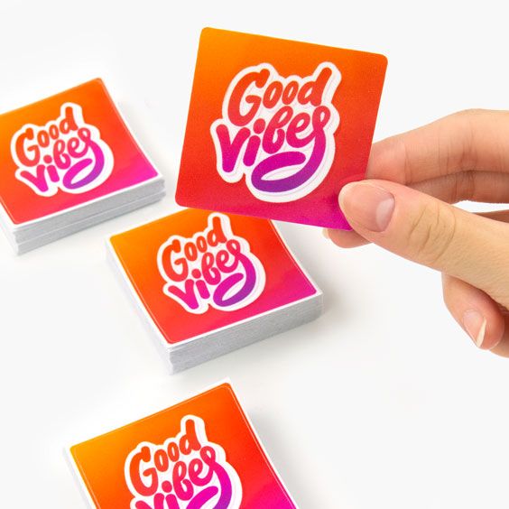 Square Sticker