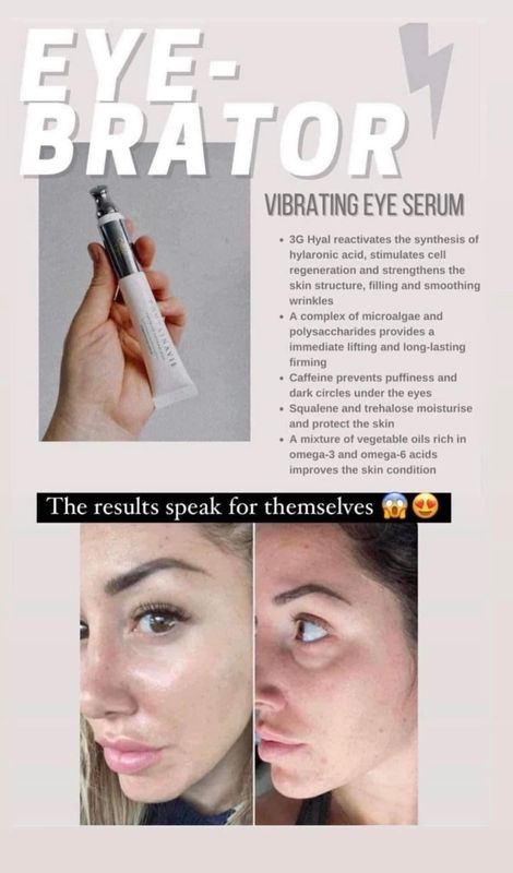 Vibrating eye Serum