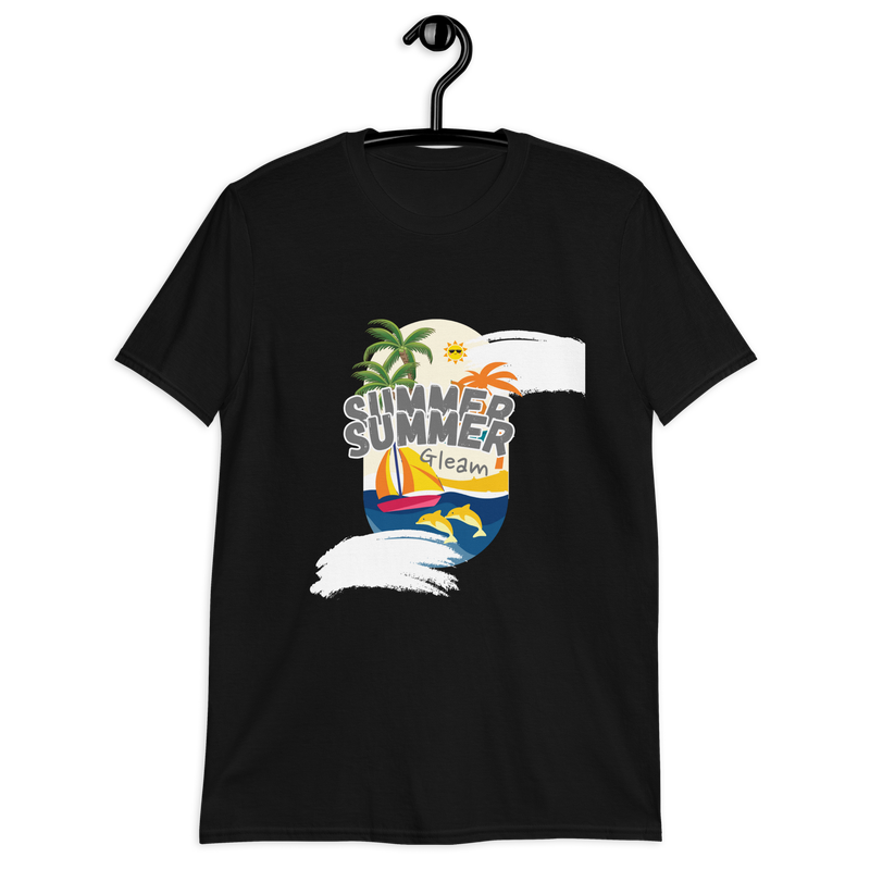 Summer beach gleam Short-Sleeve Unisex T-Shirt