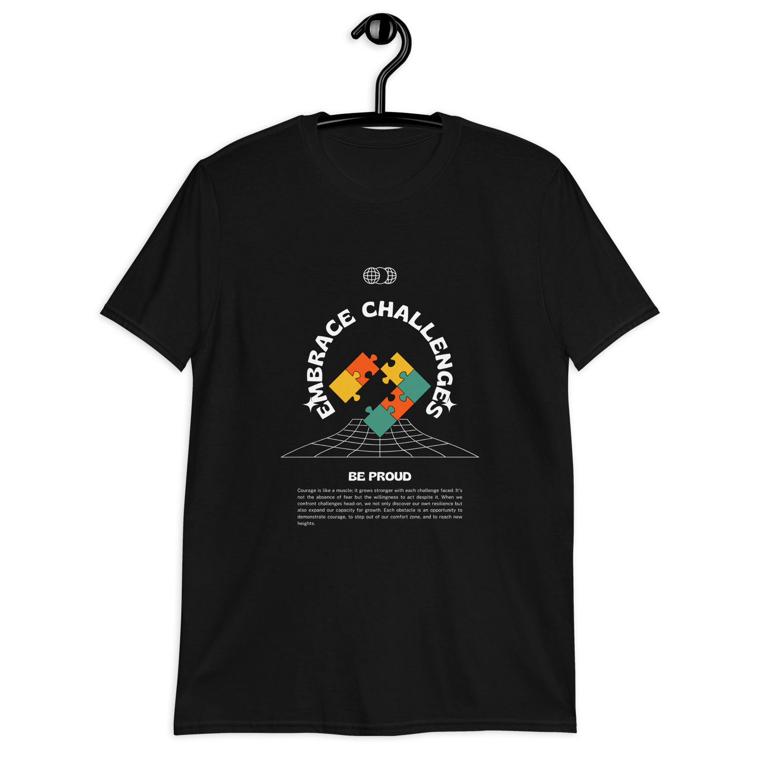 Be Proud Embrace Challenges Autism Awareness Unisex T-Shirt