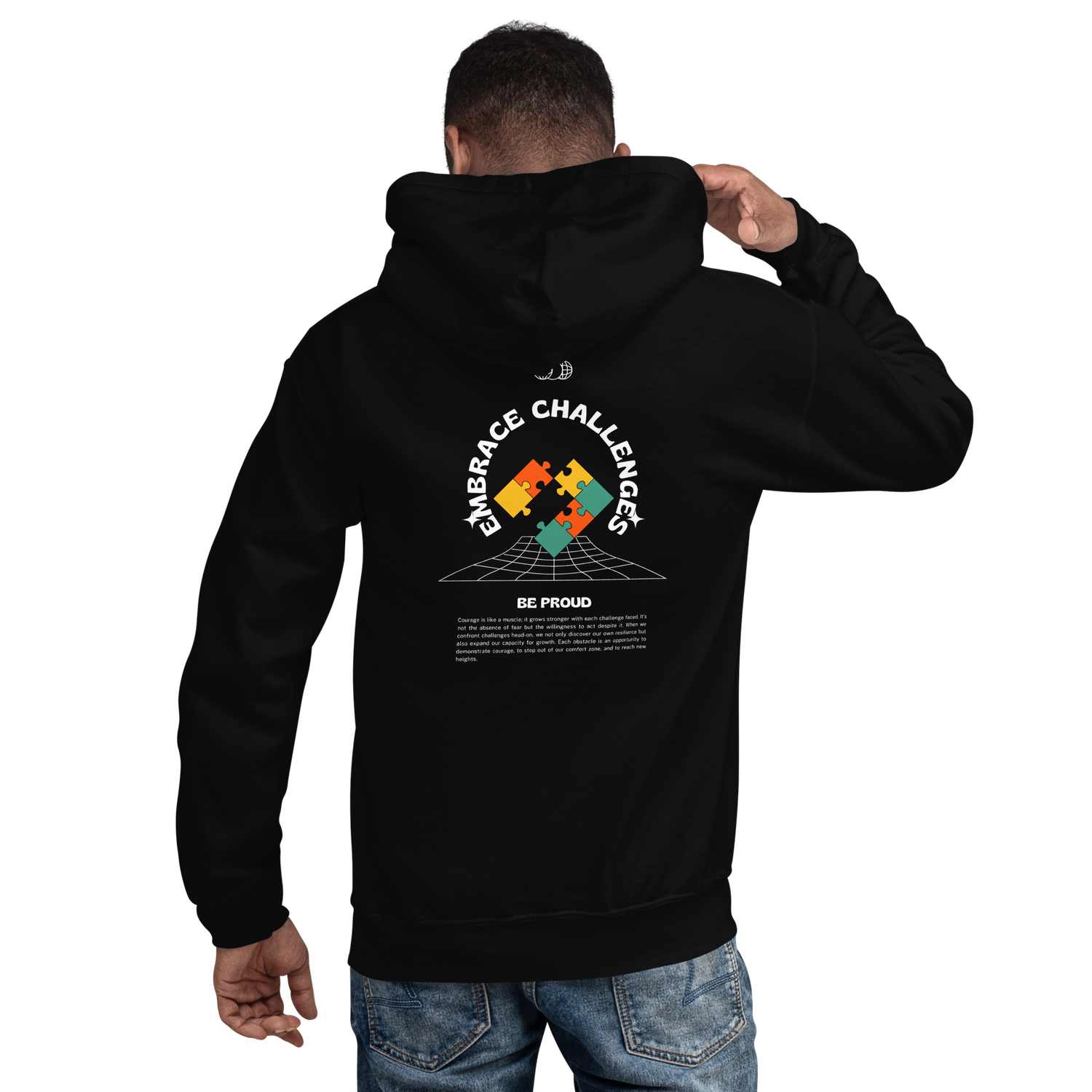 Embrace Challenges Autism Awareness Unisex Hoodie