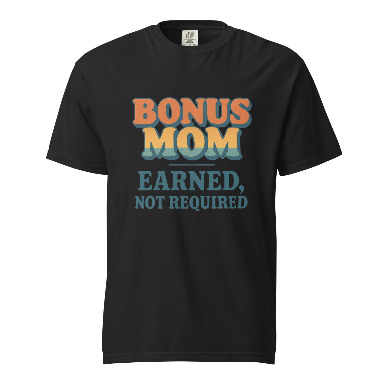 Bonus Mom Shirt, Retro Sunset Stepmom Tee, Vintage Mother's Day Gift T-shirt