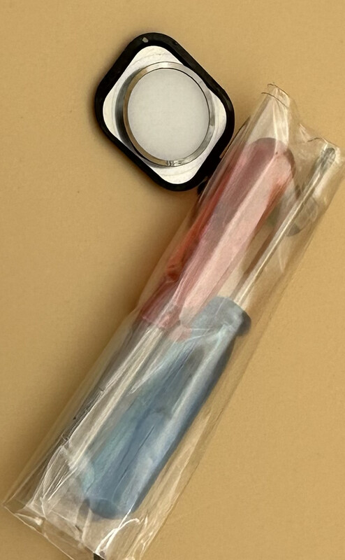 Homebutton Kompatibel mit iPhone 6S / 6Sö Plus - Home Taste Flexkabel Ersatz - Home Button - Inkl. Schraubenzieher - Weiß Homebutton Kompatibel mit iPhone 6S / 6Sö Plus - Home Taste Flexkabel Ersatz - Home Button - Inkl. Schraubenzieher - Weiß