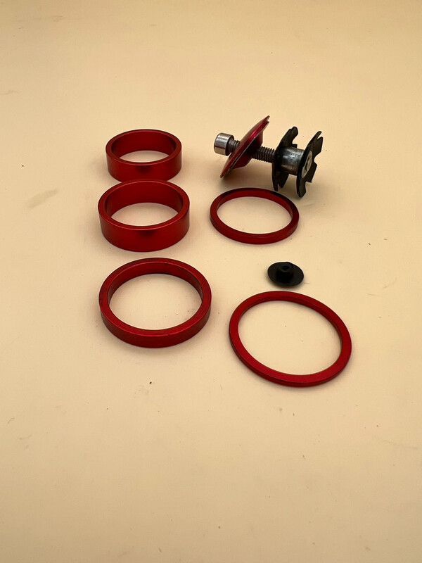 Saipor 9-teiliges Fahrradlenker-Spacer-Set Saipor 9-teiliges Fahrradlenker-Spacer-Set