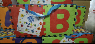 XXL Kinder Puzzlematte 170 x 170 cm Spielteppich Spielmatte Schaumstoff