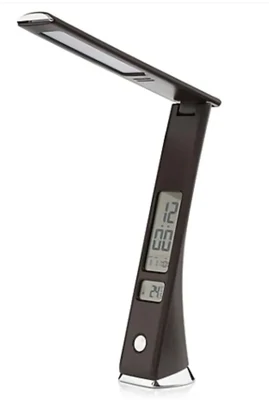 LED-Desk Lamp LCD-Touchdisplay Weckerfunktion 3 Helligkeitsstufen schwarz