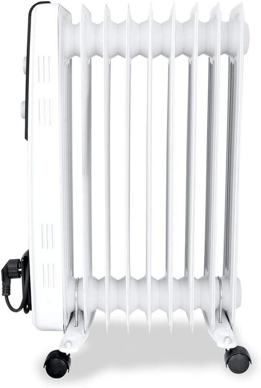Orbegozo RF 2000 - Ölheizstrahler, 2000 W Leistung, modularer Aufbau mit 9 Elementen und Design in Weiß Orbegozo RF 2000 - Ölheizstrahler, 2000 W Leistung, modularer Aufbau mit 9 Elementen und Design in Weiß