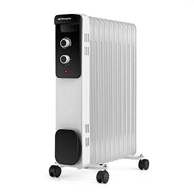 ORBEGOZO RO2520 Elektrischer Radiator - 2500 Watt - 11 Wärmeelemente - Rippen Heizung ORBEGOZO RO2520 Elektrischer Radiator - 2500 Watt - 11 Wärmeelemente - Rippen Heizung