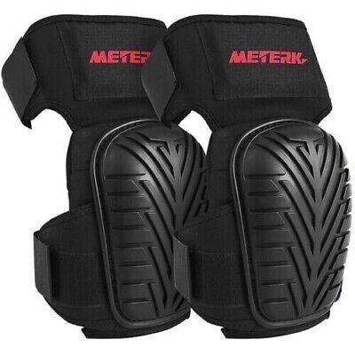 1 Paar Meterk Knieschützer schwarz Knee Pads professionelle Knieschützer NEU