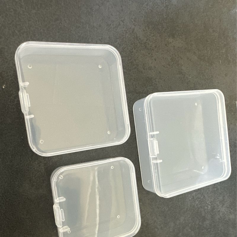 50 Stück Transparente Clamshell-box Behälter Für Perlen Perlenorganisator Perlenbehälter Leere Aufbewahrungsbox Übersichtlicher Organizer Mini Nagel Pp Muschelschale Kleines Objekt 50 Stück Transparente Clamshell-box Behälter Für Perlen Perlenorganisator Perlenbehälter Leere Aufbewahrungsbox Übersichtlicher Organizer Mini Nagel Pp Muschelschale Kleines Objekt