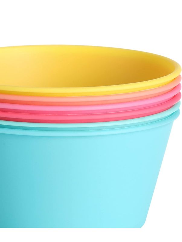 com-four® 12x Schalen-Set das Picknick-Zubehör in Regenbogen-Farben aus Kunststoff, Campinggeschirr, Reisegeschirr, platzsparend und hygienisch für 6 Paare oder 12 Personen (Schüssel - 12 Stück) com-four® 12x Schalen-Set das Picknick-Zubehör in Regenbogen-Farben aus Kunststoff, Campinggeschirr, Reisegeschirr, platzsparend und hygienisch für 6 Paare oder 12 Personen (Schüssel - 12 Stück)