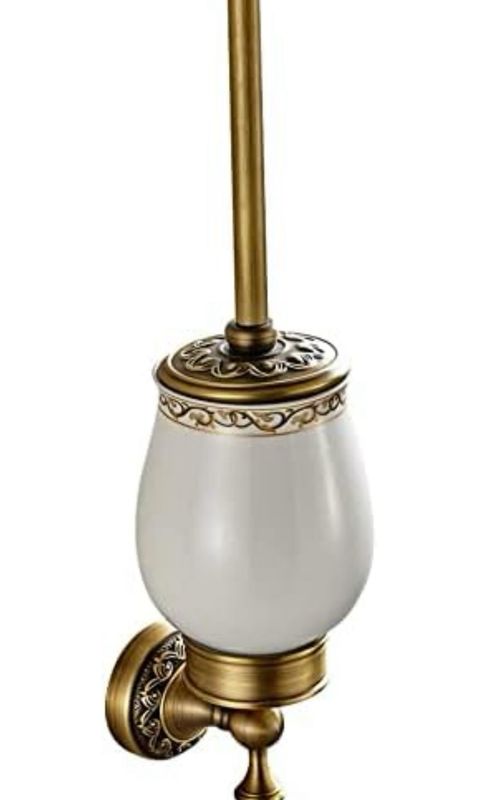 Weare Home Kupfer Toilettenbürste und Keramik Glas Form Halter Set mit Einschnitt, Minimal Klassic Bad Set Retro Solide Klassic Bronze Beschichtung Wandmontage Haltbar Badzubehör Badausstattung Weare Home Kupfer Toilettenbürste und Keramik Glas Form Halter Set mit Einschnitt, Minimal Klassic Bad Set Retro Solide Klassic Bronze Beschichtung Wandmontage Haltbar Badzubehör Badausstattung
