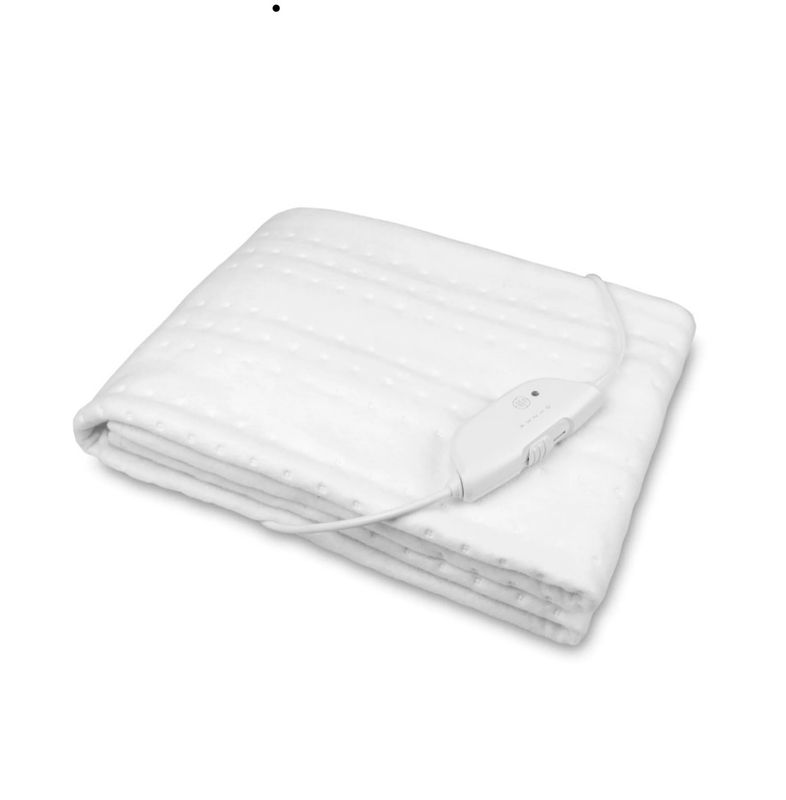 Medisana HU 665 Wärmeunterbett 150 x 80 cm, Heizdecke mit Abschaltautomatik und Überhitzungsschutz, elektrische Wärmedecke für das Bett mit 3 Temperaturstufen, waschbar Medisana HU 665 Wärmeunterbett 150 x 80 cm, Heizdecke mit Abschaltautomatik und Überhitzungsschutz, elektrische Wärmedecke für das Bett mit 3 Temperaturstufen, waschbar