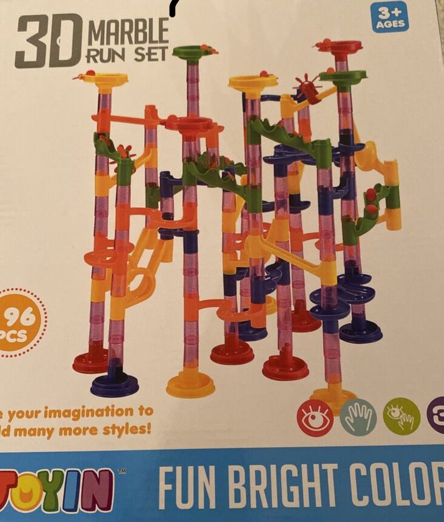 Joyin 3D-Kugelbahn-Set – 196 Teile – Brandneu