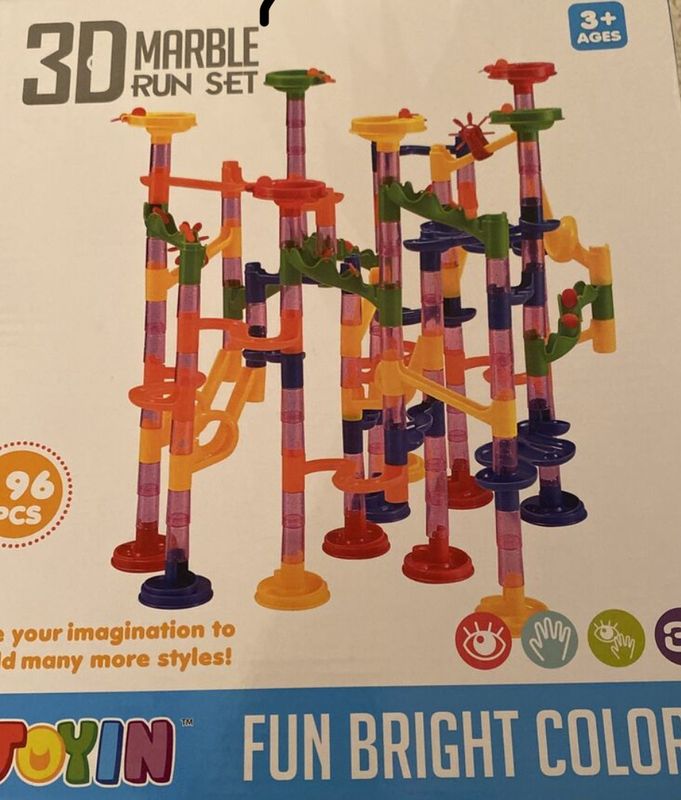 Joyin 3D-Kugelbahn-Set – 196 Teile – Brandneu Joyin 3D-Kugelbahn-Set – 196 Teile – Brandneu