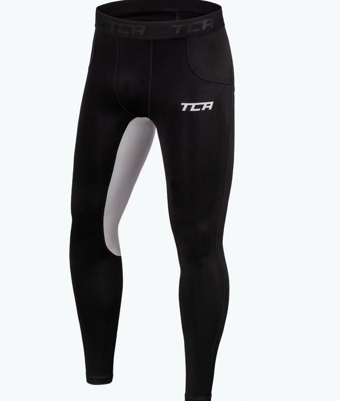 Herren SuperThermal Enge Kompressions Leggings Größe M schwarz grau Herren SuperThermal Enge Kompressions Leggings Größe M schwarz grau