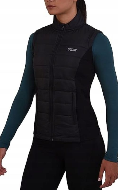 DAMEN THERMOWESTE TCA SCHWARZ GRÖSSE M MIT REISSVERSCHLUSS DAMEN THERMOWESTE TCA SCHWARZ GRÖSSE M MIT REISSVERSCHLUSS