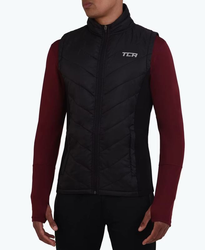 Weste mit Taschen mit Excel Runner für Männer Reißverschluss Größe L schwarz Weste mit Taschen mit Excel Runner für Männer Reißverschluss Größe L schwarz