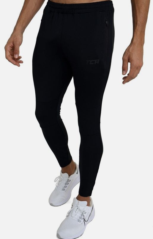 Herren Rapid Quickdry enganliegende Jogging Hosen mit Reißverschlusstaschen Größe XXL Herren Rapid Quickdry enganliegende Jogging Hosen mit Reißverschlusstaschen Größe XXL