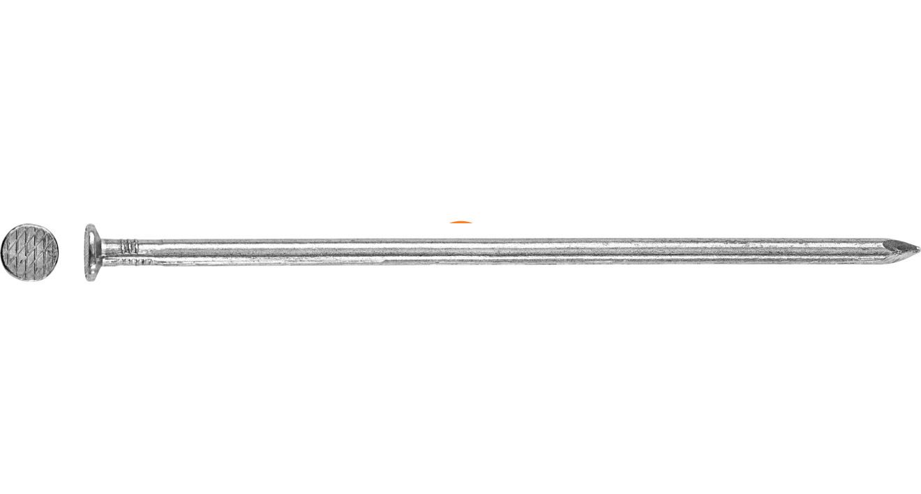 LUX Flachkopfnagel 6 mm x 160 mm ohne Oberflächenbehandlung 5 kg