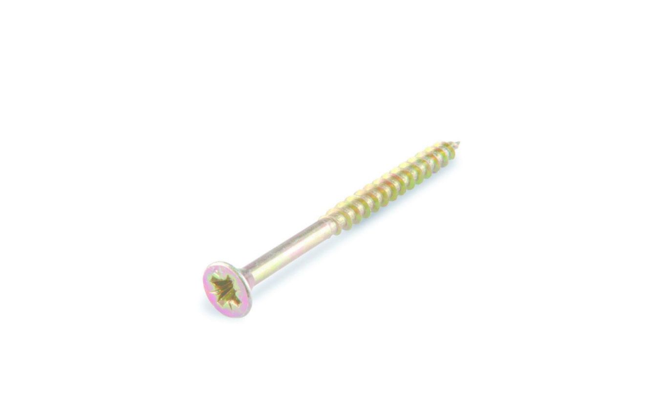 Suki Holzschrauben Basic Senkkopf 5 x 80 mm Kreuzschlitz 100 Stück 