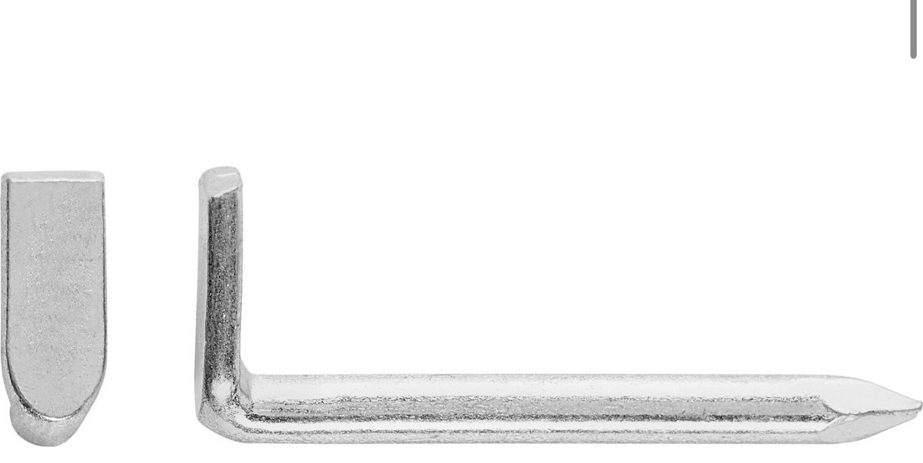 LUX Hakennagel Ø 3 mm x 50 mm Verzinkt 100 Stück
