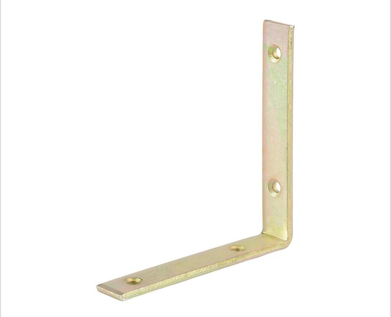 Konstruktionswinkel Gelb Verzinkt 120 mm x 120 mm x 20 mm Emil Lux Konstruktionswinkel Gelb Verzinkt 120 mm x 120 mm x 20 mm Emil Lux