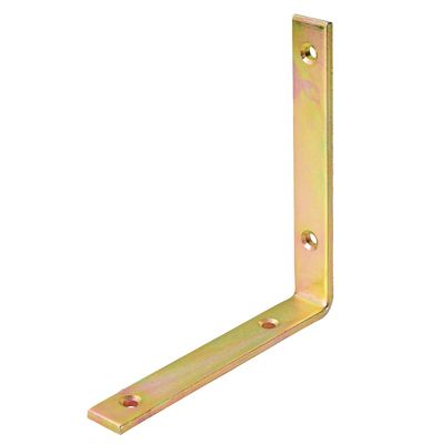 Konstruktionswinkel Gelb Verzinkt 140 mm x 140 mm x 20 mm Emil Lux Konstruktionswinkel Gelb Verzinkt 140 mm x 140 mm x 20 mm Emil Lux