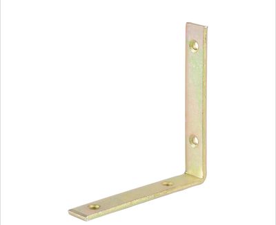 Konstruktionswinkel Gelb Verzinkt 120 mm x 120 mm x 20 mm Emil Lux Konstruktionswinkel Gelb Verzinkt 120 mm x 120 mm x 20 mm Emil Lux