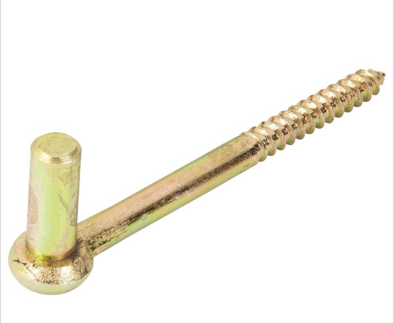 Einschraubkloben Gelb Verzinkt 165 mm Ø 16 mm Emil Lux Einschraubkloben Gelb Verzinkt 165 mm Ø 16 mm Emil Lux