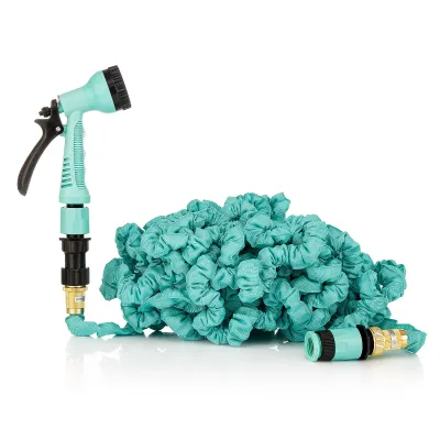 ZAUBERSCHLAUCH innovatives Material geringes Gewicht selbstaufrollend inkl. Gartenbrause 22,5 m auqamarinblau ZAUBERSCHLAUCH innovatives Material geringes Gewicht selbstaufrollend inkl. Gartenbrause 22,5 m auqamarinblau