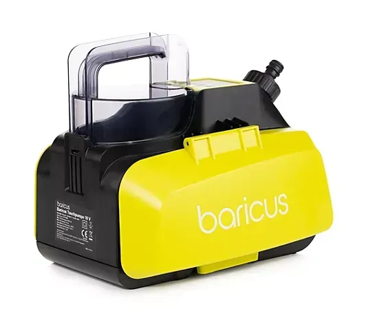 BARICUS Schwimmende Pumpe, 5000L/h inkl. Fernbedienung  Ohne Akku und Ladegerät