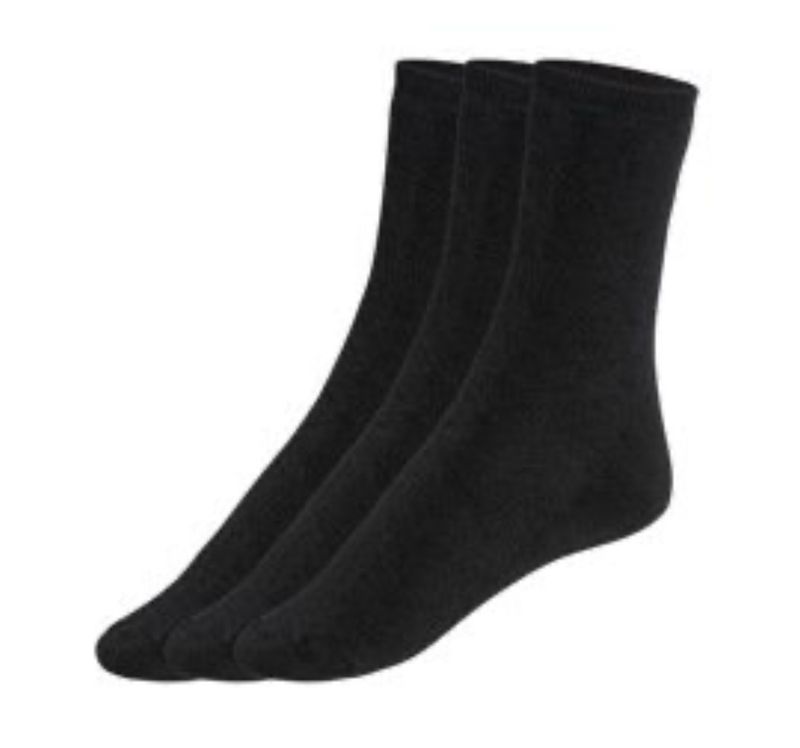 esmara® Damen Thermosocken mit Bio-Baumwolle, 3 Paar (35/38, Schwarz) esmara® Damen Thermosocken mit Bio-Baumwolle, 3 Paar (35/38, Schwarz)