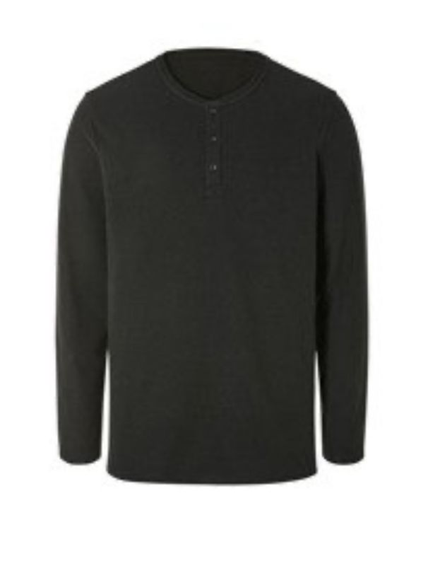 LIVERGY® Herren Langarm T-Shirt (M (48/50), Schwarz) LIVERGY® Herren Langarm T-Shirt (M (48/50), Schwarz)