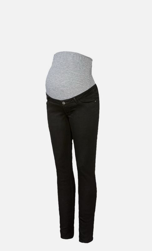 esmara® Damen Umstandsjeans, Skinny Fit (schwarz, 42) esmara® Damen Umstandsjeans, Skinny Fit (schwarz, 42)