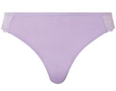 esmara® Damen Spitzenslips 2 Stück (M (40/42), Flieder-Lila) esmara® Damen Spitzenslips 2 Stück (M (40/42), Flieder-Lila)