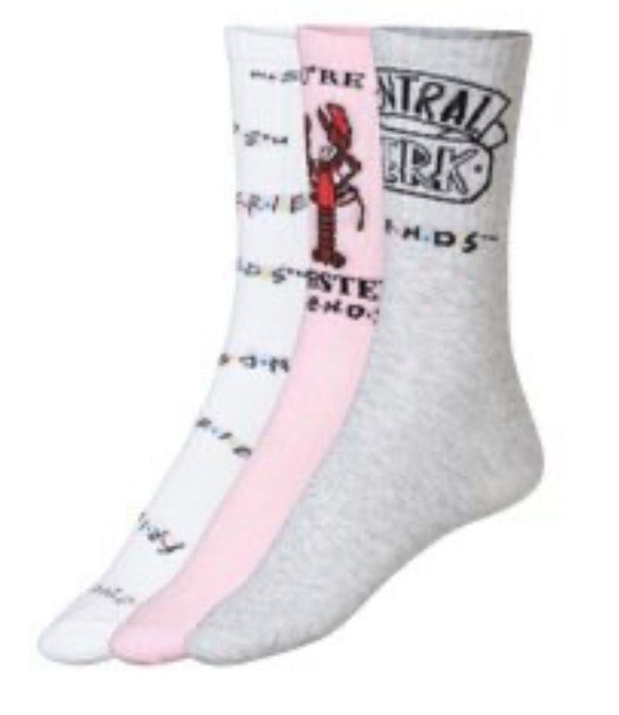 Damen/Herrensocken, 3 Paar (39/42, grau/schwarz/weiß/pink
